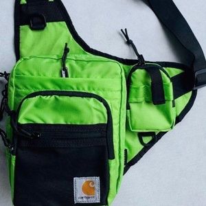 Carhartt WIP Men's Green Delta Shoulder Bag